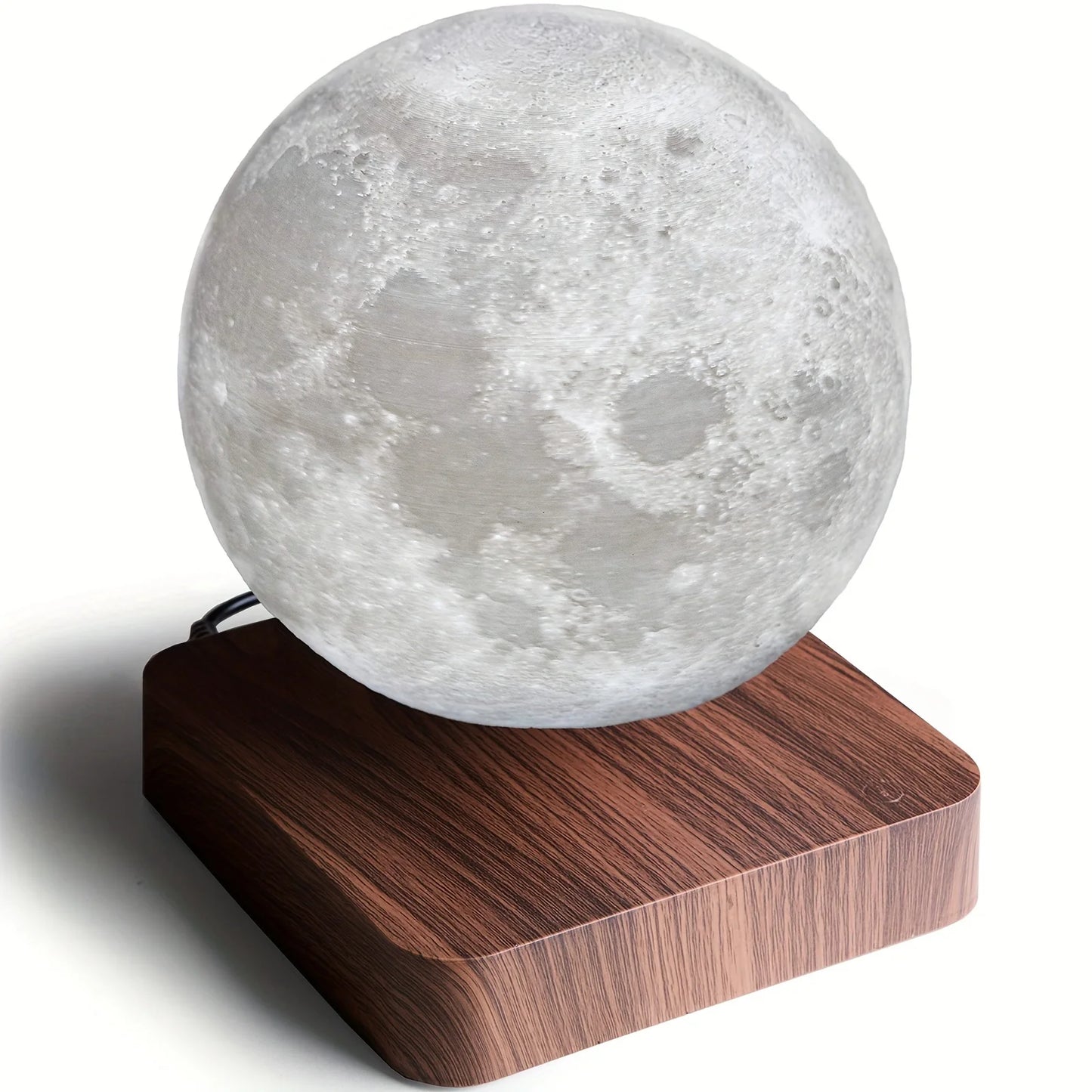 Aiopp Levitating Moon Table Lamp Magnetic Night Light