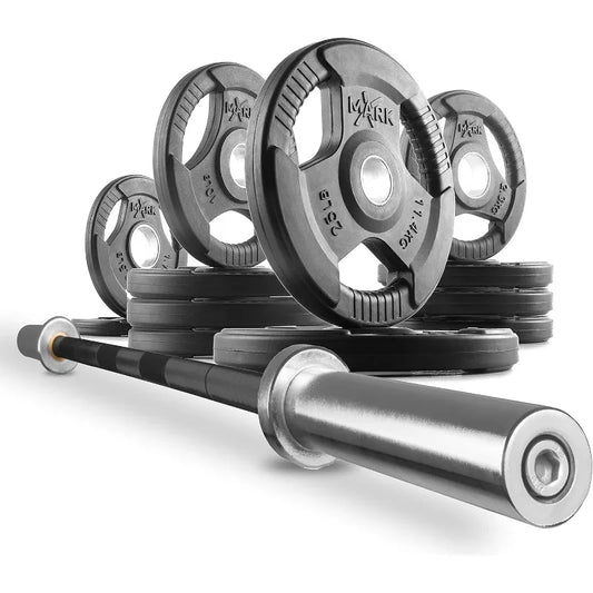 XMark 7 ft Weight Bar, Bar for Weightlifing,  Weights and Bar Set  or  Weight Lifing Barbell