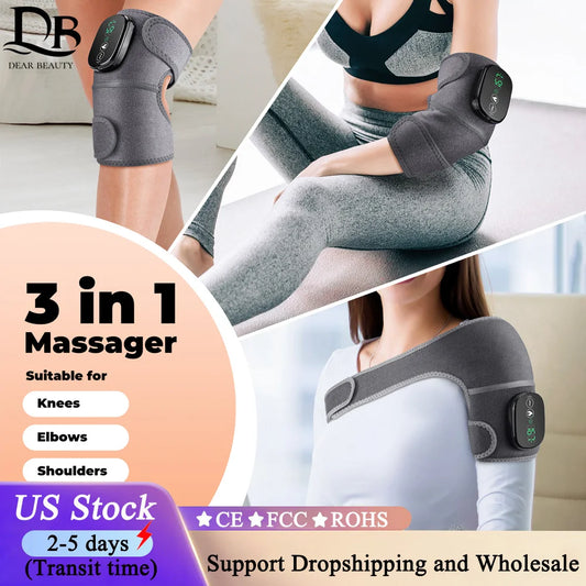 DearBeauty Electric Leg Knee Massager With Heating Therapy