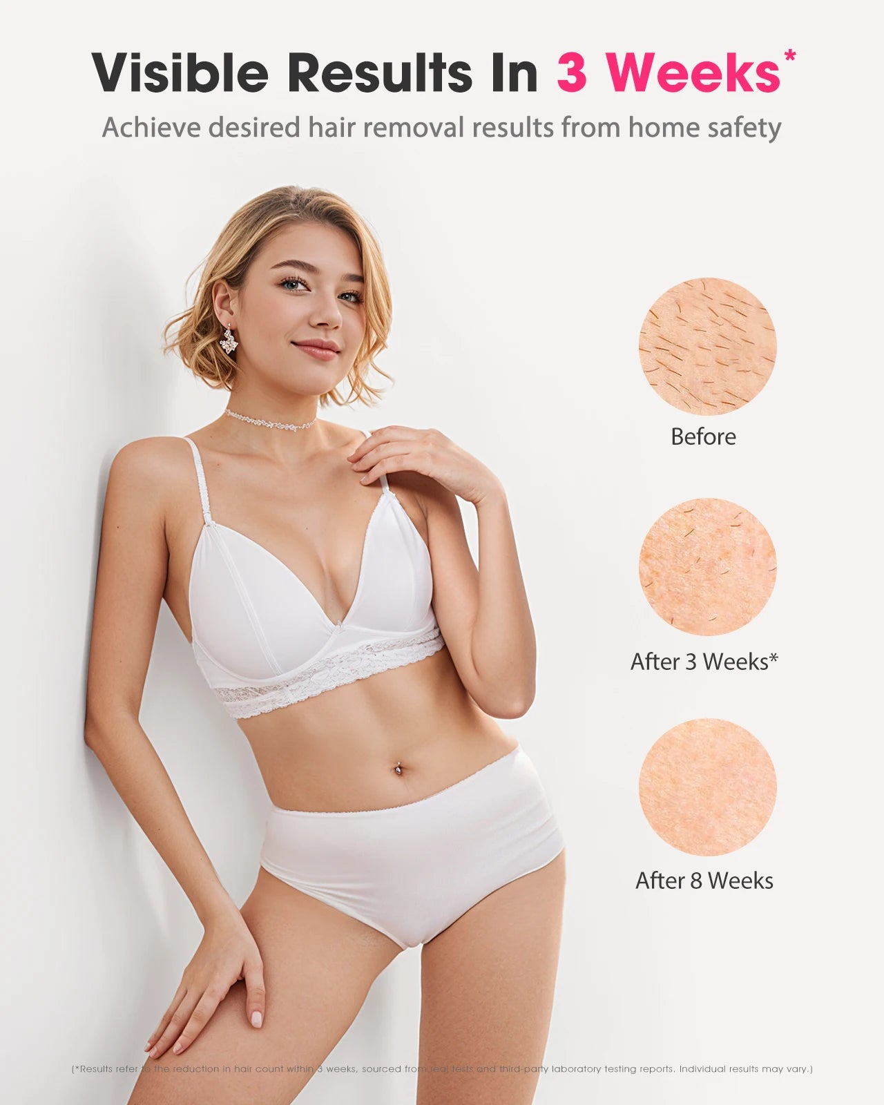 IPL Hair Laser Removal with Cooling Function Home Device 999900 + Flashes 18.5j Pulsed Light Epilator for Armpits/Body/Men/Women