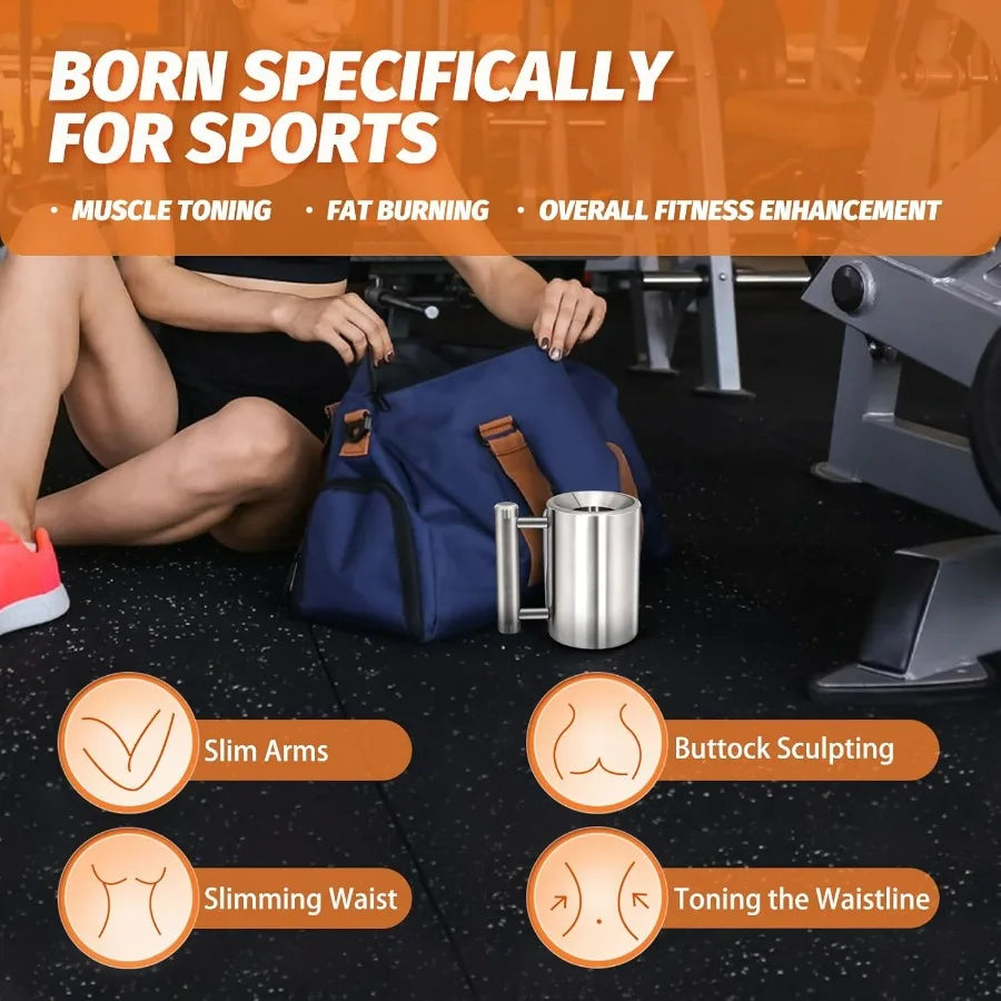 304 Stainless Steel Dumbbell Cups For Strength Training