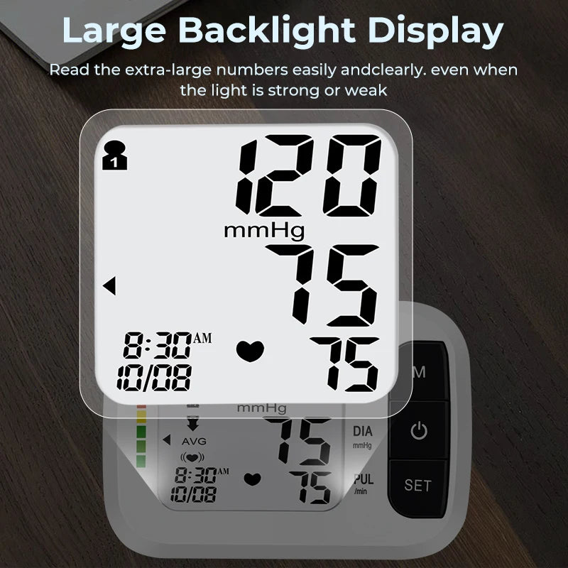 Sejoy Wrist Blood Pressure Monitor And Pulse Oximeter