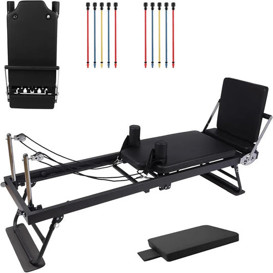Hign-concerned Pilates Reformer Foldable Home Gym Equipment
