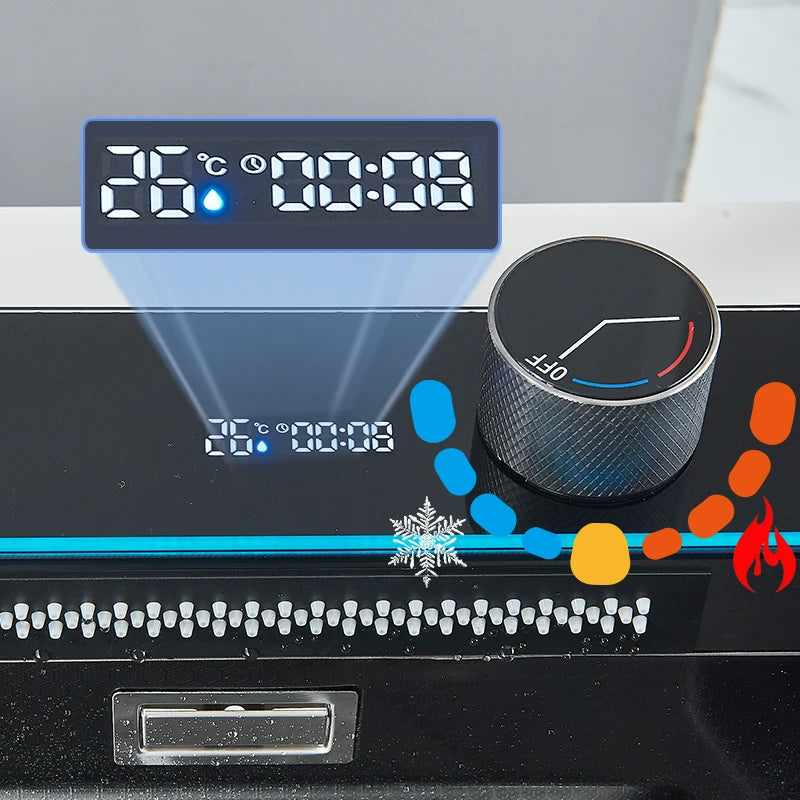 Rozin Stainless Steel Kitchen Sink with Digital Display Faucet