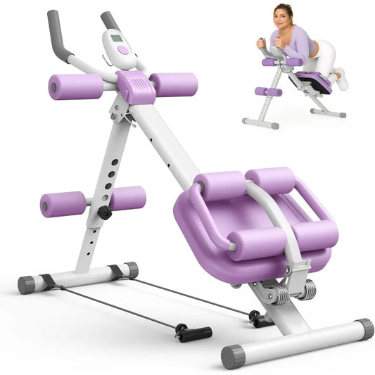 XMSJ Abdominal Workout Machine Foldable Sit Up Trainer