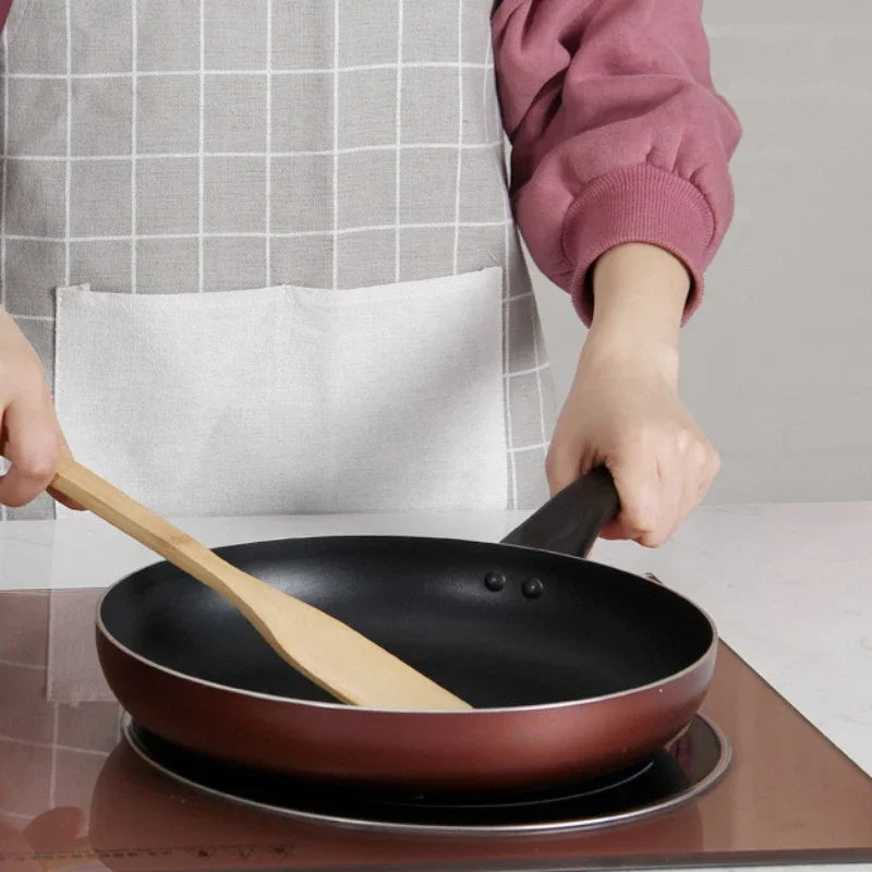 Feature Bamboo Nonstick Kitchen Spatula Turners Utensils For Cooking