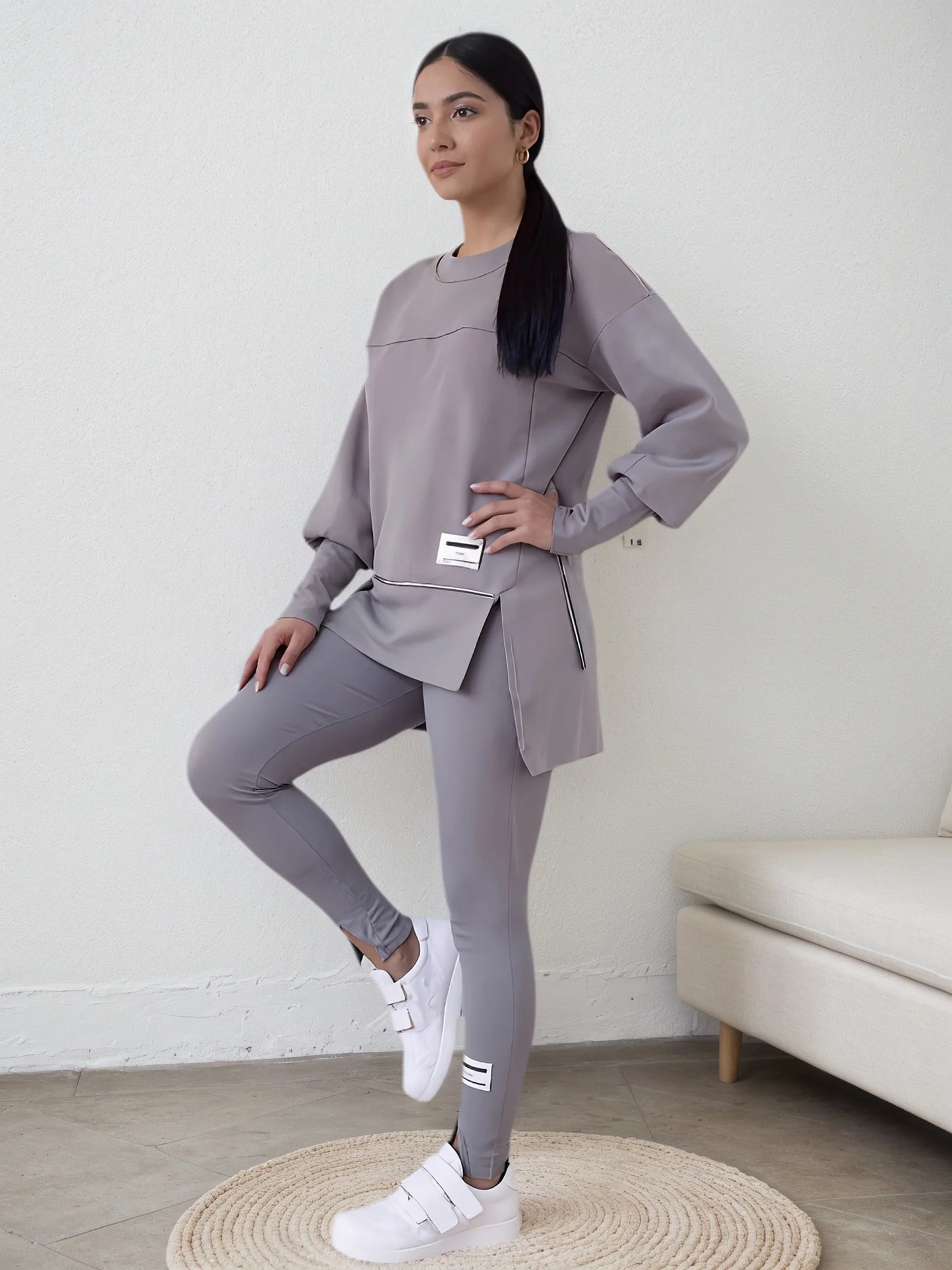 CN Guangdong Women's Sportswear Set Two-Piece Jogger Pants