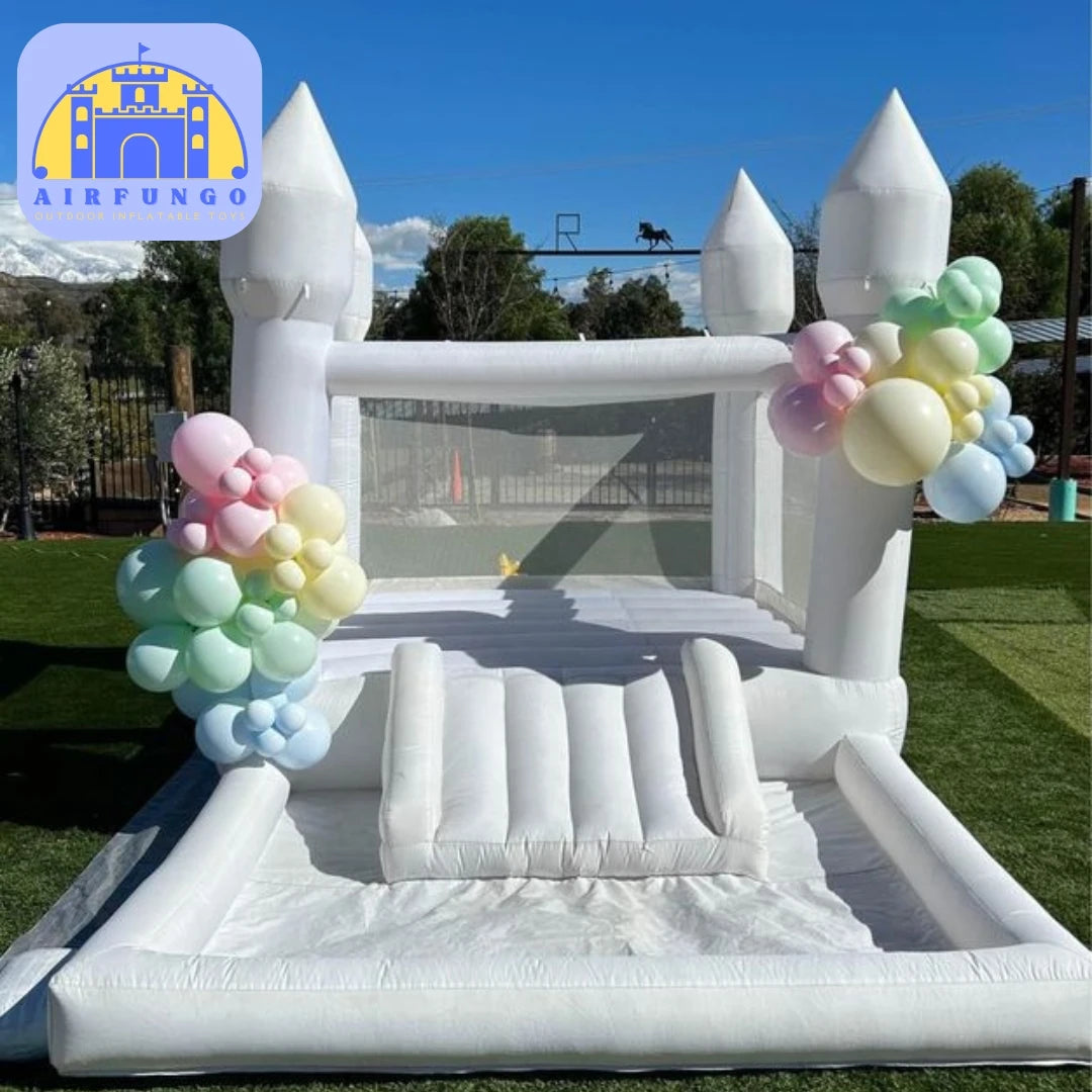 Design Kids Soft Play Bounce House With Ball Pit Blower