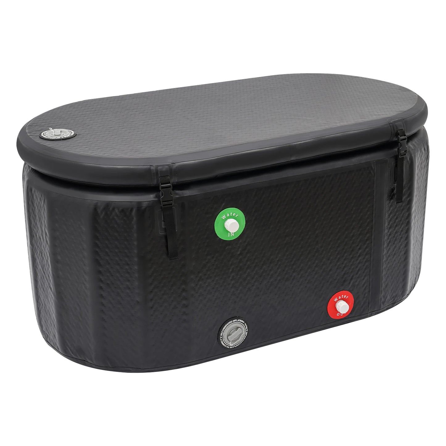 Hign-concerned Inflatable Cold Plunge Tub Insulated Lid