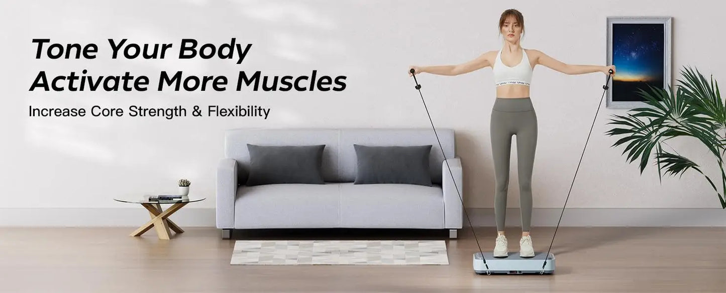 UMAY Vibration Board Exercise Machine For Full Body Workout