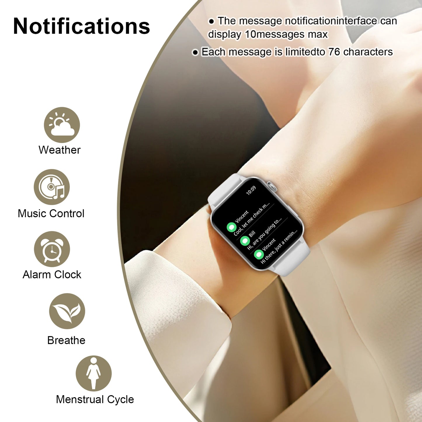 Blackview Smartwatch With Bluetooth Call Heart Rate SpO2