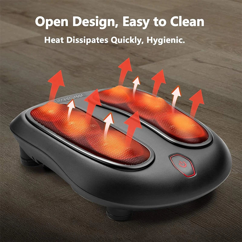 Nekteck Electric Foot Massager With Heat Compress Kneading Shiatsu