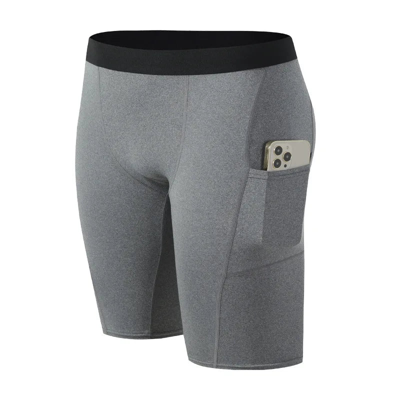 Pure Vibe Care Compression Shorts Mens Quick Dry Running