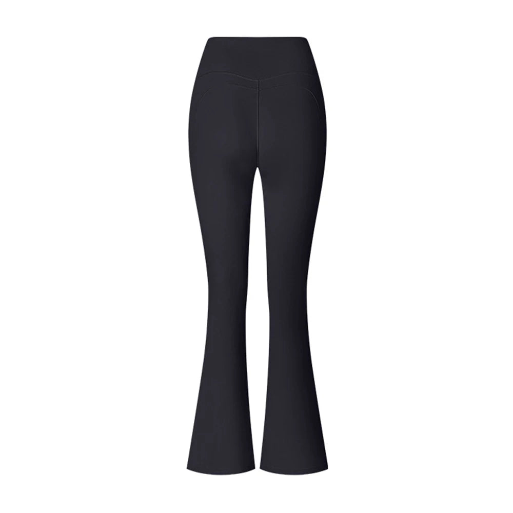 CN Sichuan Guangdong Womens High Waist Flared Leggings