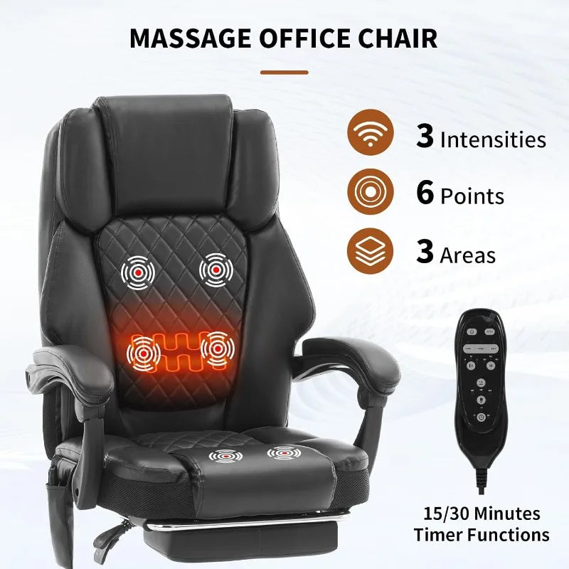 YTYI Massage Office Chair with Heat and Vibration Points