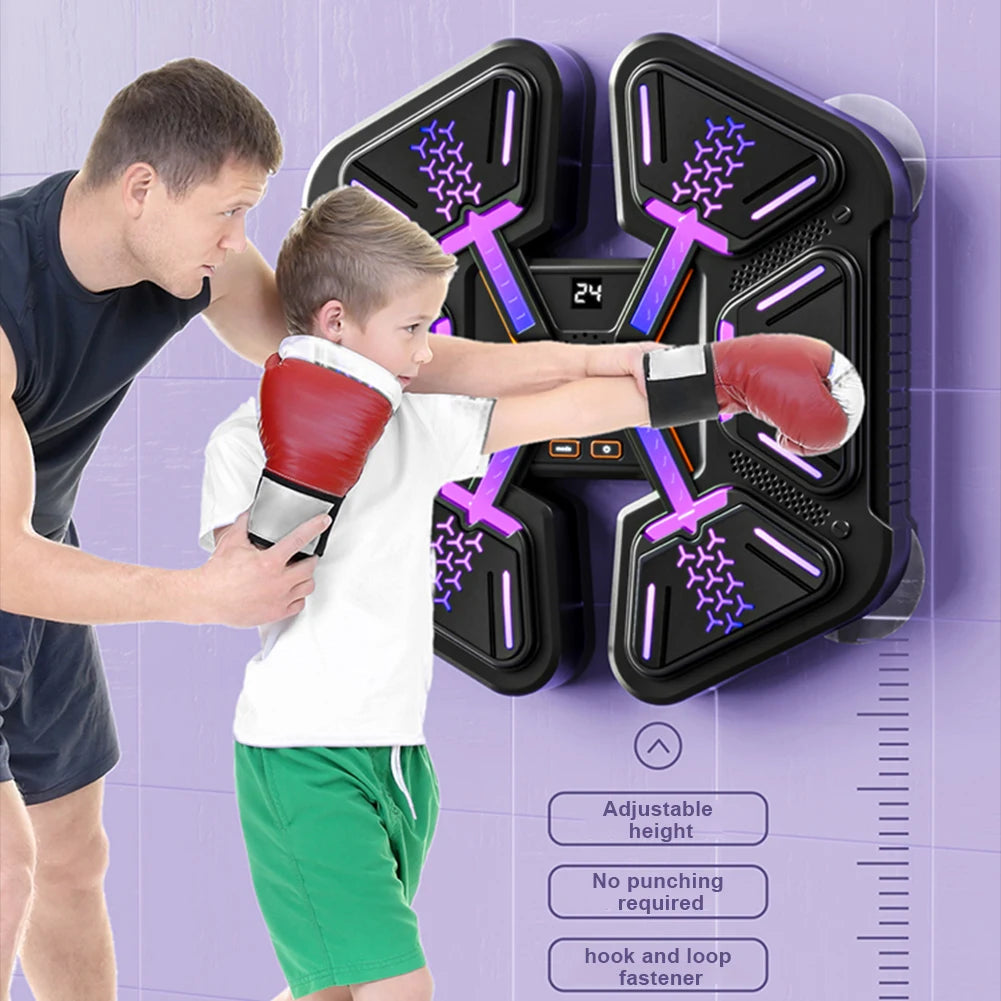 Smart Music Boxing Wall Target For Home Fitness And Training