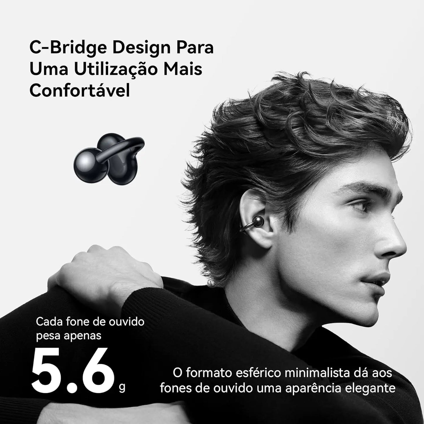 Huawei FreeClip Open Ear Wireless Earbuds with Long Battery