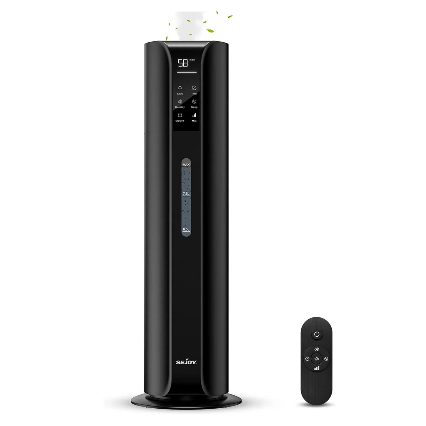 Sejoy Ultrasonic Humidifier With Essential Oil Remote Control