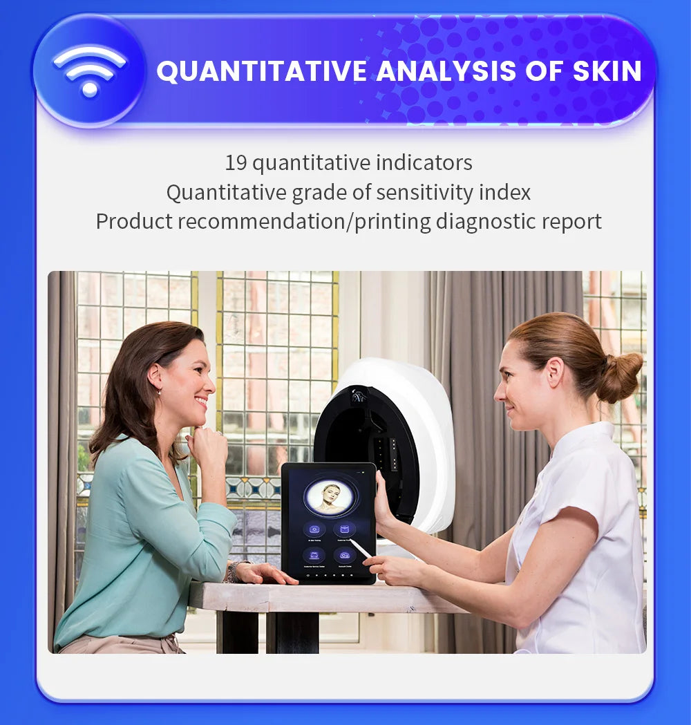 Emszero AISIA Q1 3D AI Facial Skin Analyzer Diagnosis