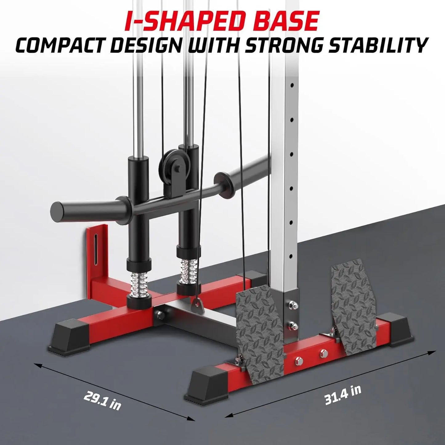 HiMISS LAT Pulldown Machine Multi Functional Cable Home Gym