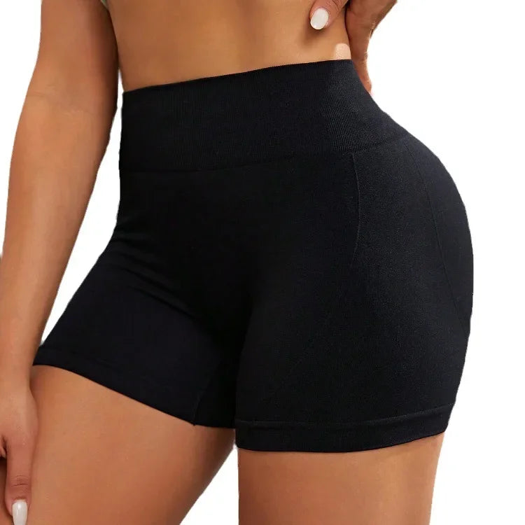 CN Seamless High Waist Women's Yoga Workout Shorts