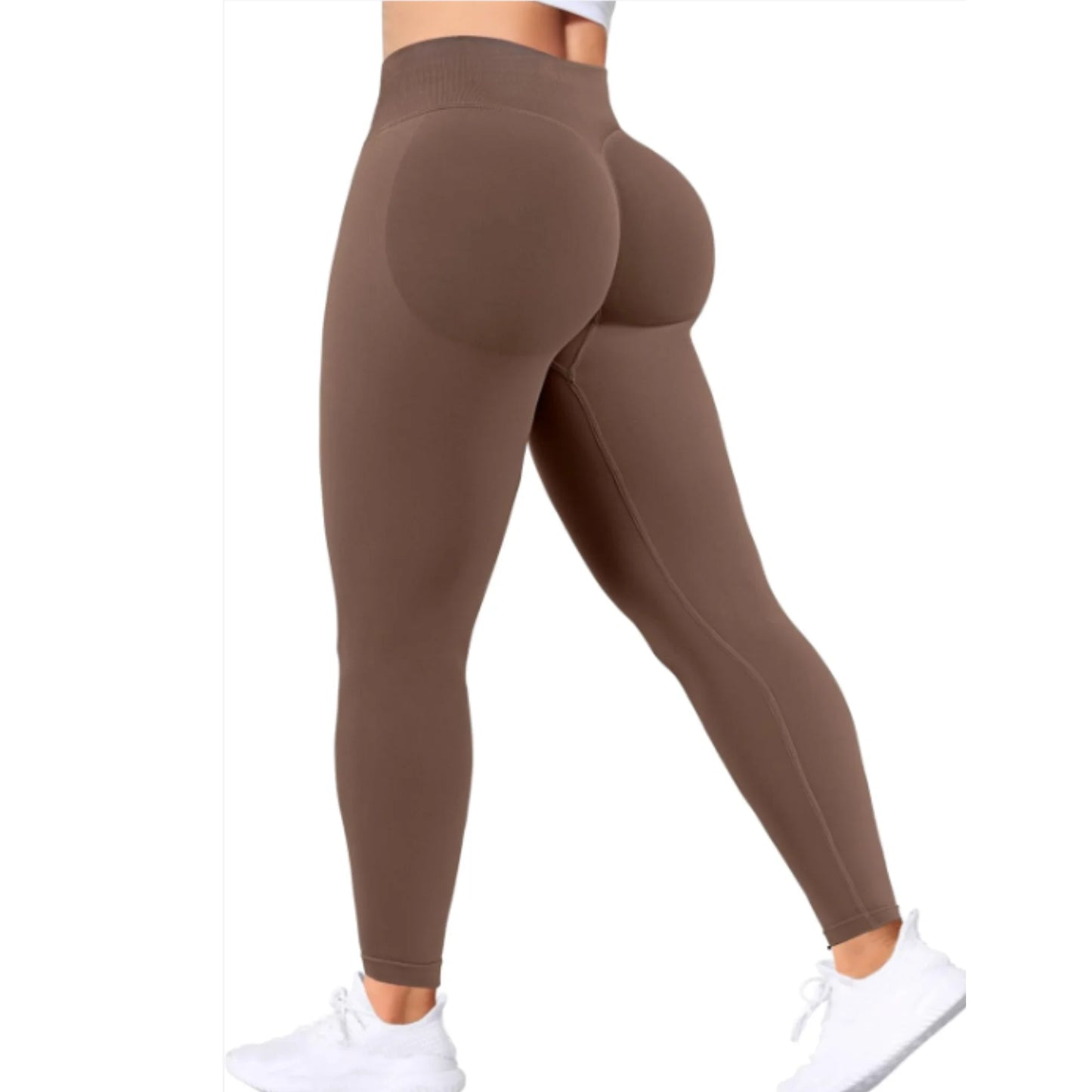Seamless Women Yoga Pants with Hip Lift High Waistband