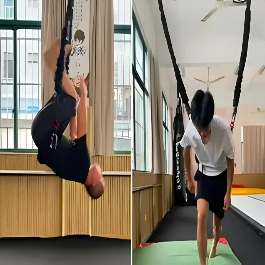 Back Somersault Bungee Trainer For Gymnastics And Martial Arts