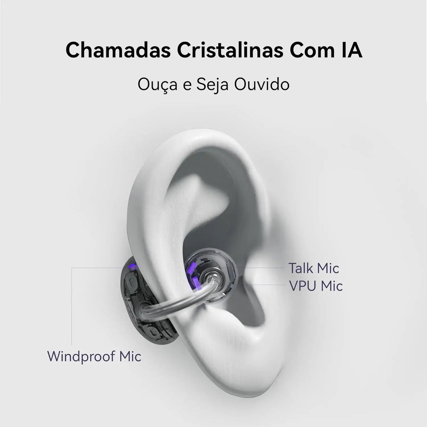 Huawei FreeClip Open Ear Wireless Earbuds with Long Battery