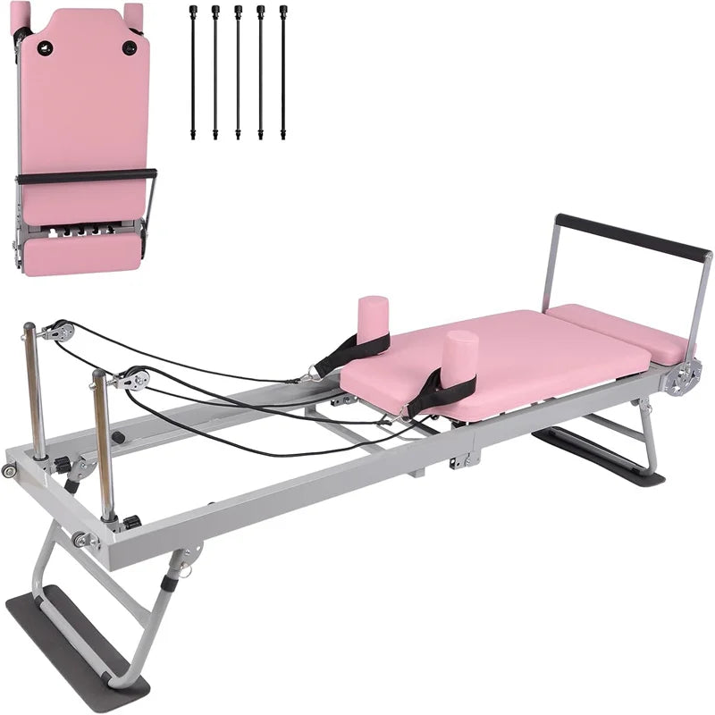 Hign-concerned Pilates Reformer Foldable Home Gym Equipment