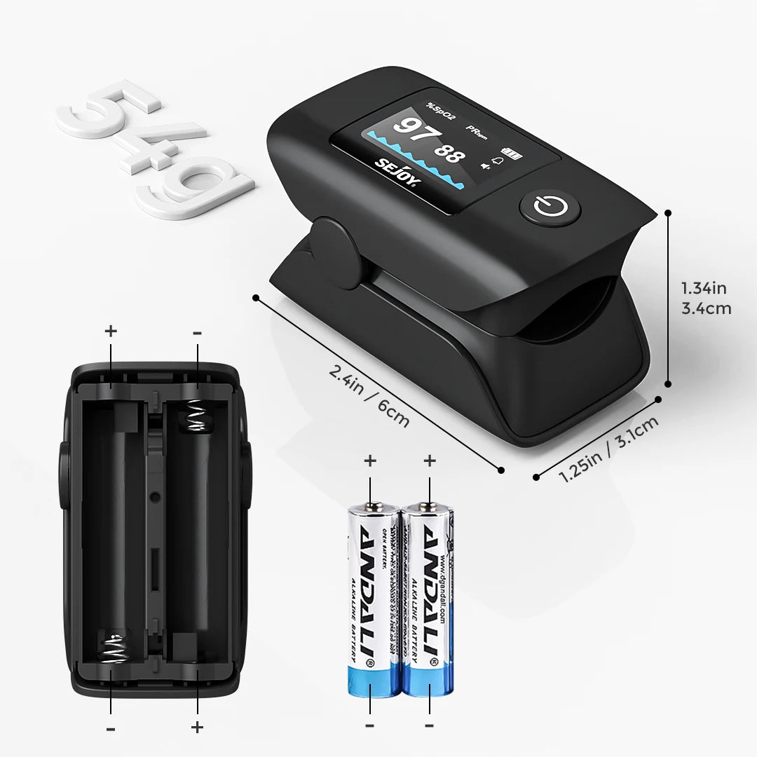 Sejoy Wrist Blood Pressure Monitor And Pulse Oximeter