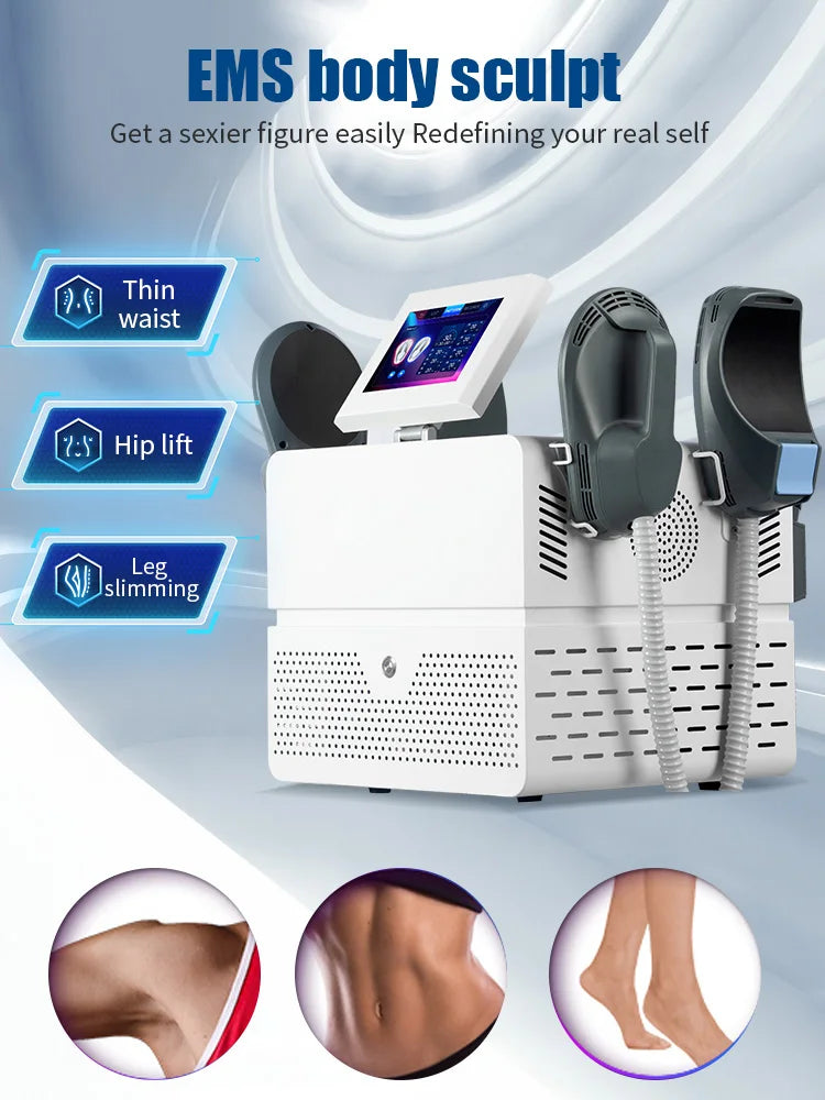 6500W 200hz EMS Radio Frequency Body Sculpting Machine Shaping RF  Stimulator Device for Fitness And Wellness