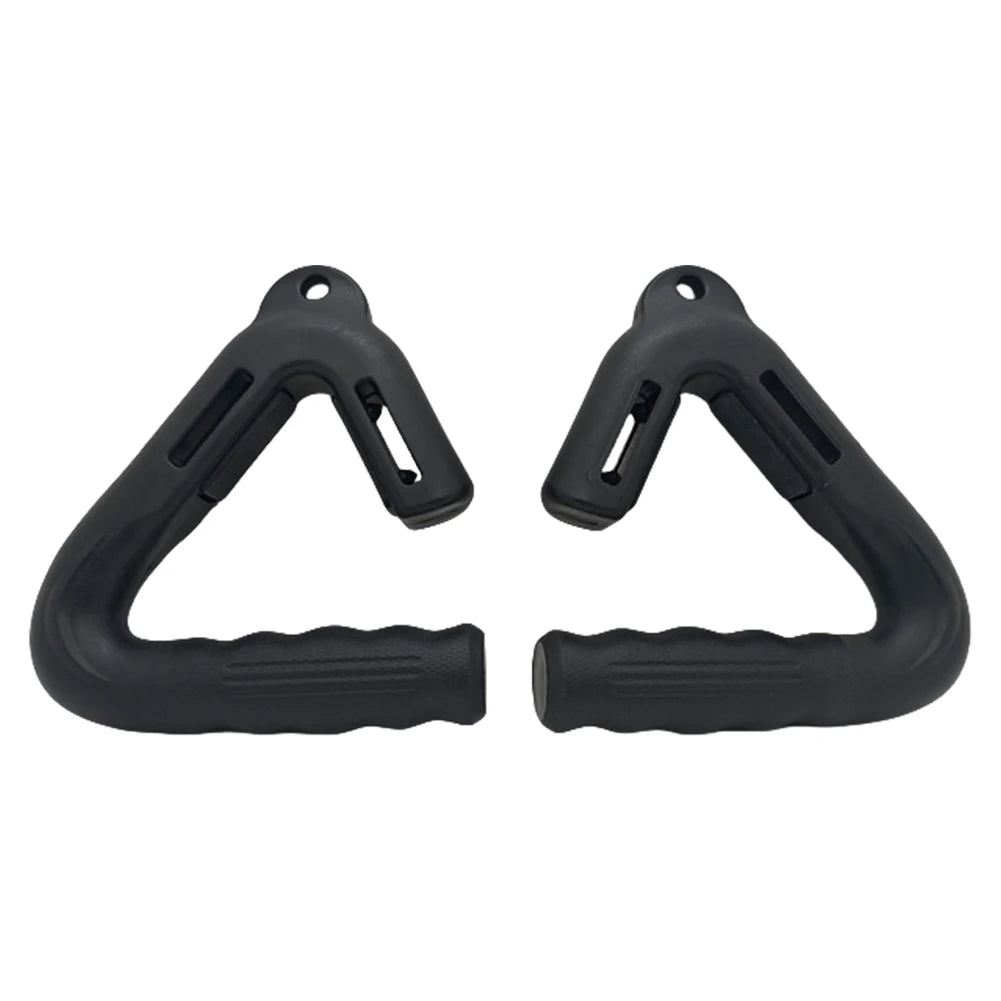 2 Pcs Non Slip Angled Grip Workout Handle Heavy Duty Resistance Band Handle for Barbell and Pull Up Bars
