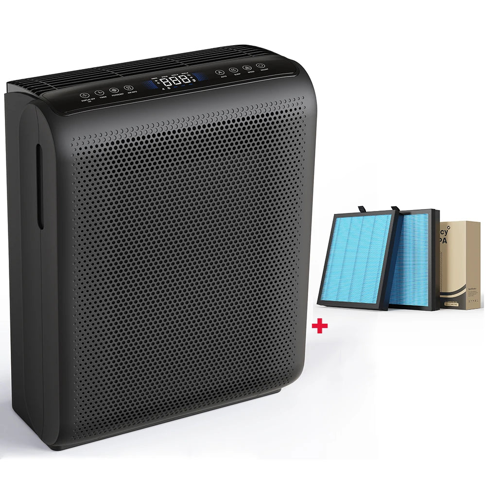 AROEVE Air Purifier With Smart Timer And Washable Filters