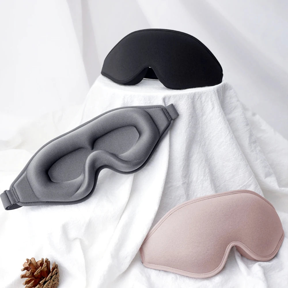 MERALLE 3D Sleep Mask Light Blocking Blindfold for Sleep