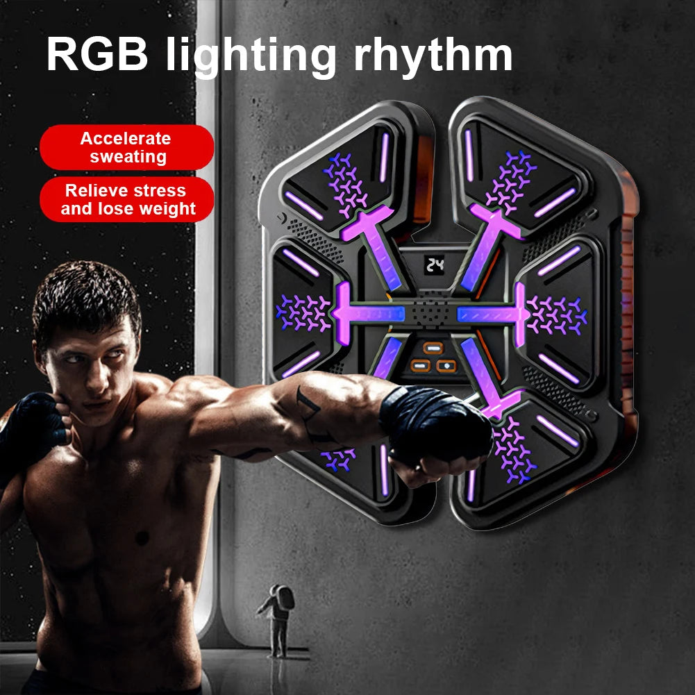 Smart Music Boxing Wall Target For Home Fitness And Training