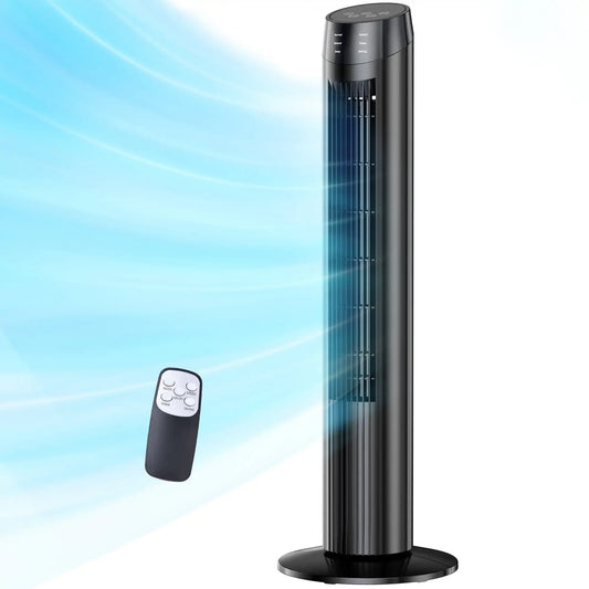 SZRSTH 36 Inch Oscillating Tower Fan for Home with 3 Speeds and Modes and 9 Hour Timer