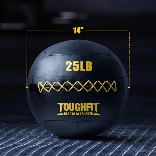 ToughFit Soft Wall Ball Medicine Ball Set For Cardio Fitness And Strength