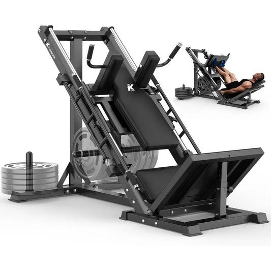 YTYIN Leg Press Hack Squat Machine Two in One SpaceGym