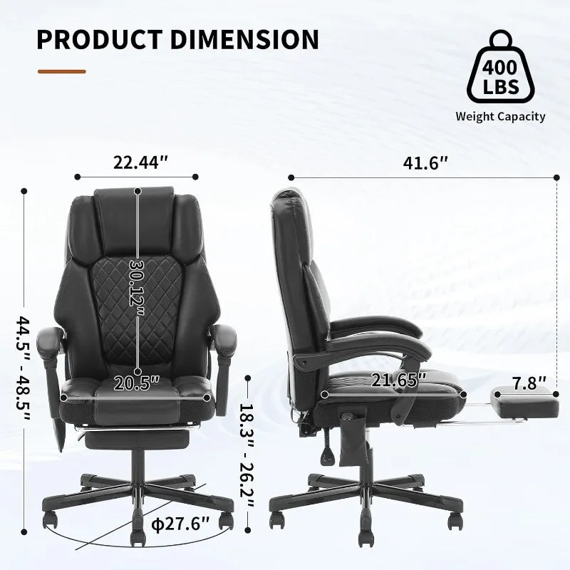 YTYI Massage Office Chair with Heat and Vibration Points