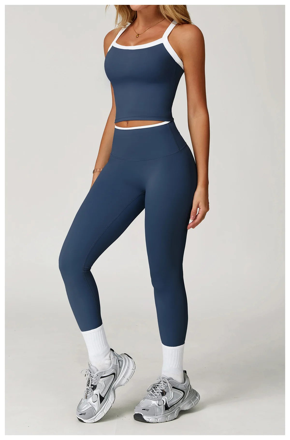 SWELTERINGCN Women 2 Piece Tracksuit Yoga Set Gym Wear