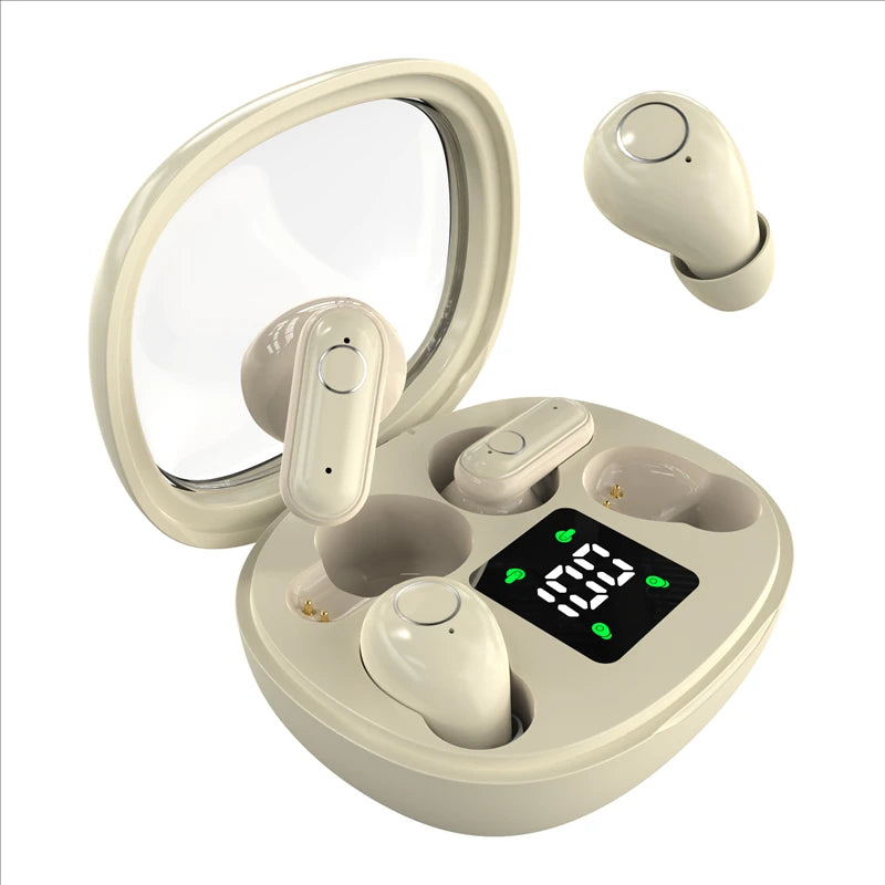 SHUKE Mini Sleep Earbuds Wireless Bluetooth Headphones Noise Cancellation