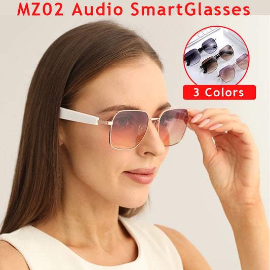 MOPINK Smart Glasses Bluetooth Wireless Audio Touch Headphones