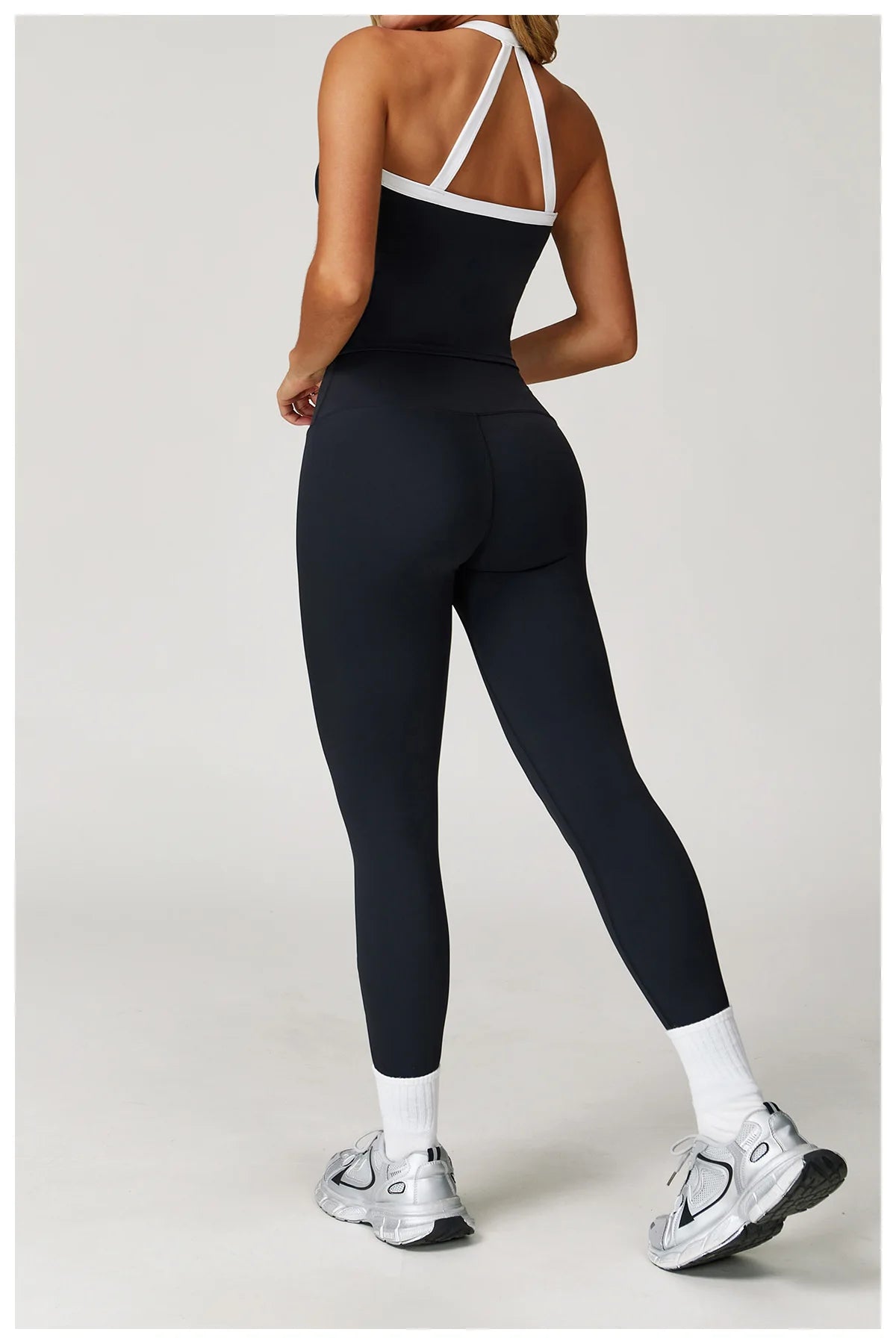 SWELTERINGCN Women 2 Piece Tracksuit Yoga Set Gym Wear