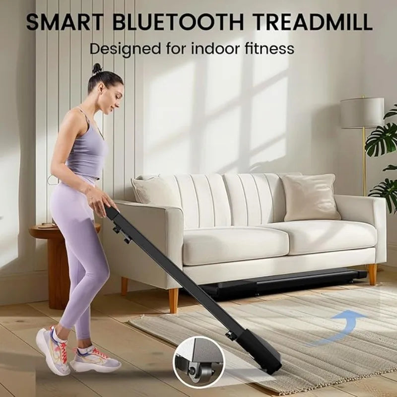 Superun 2in1 Home Office Walking Treadmill With App Remote
