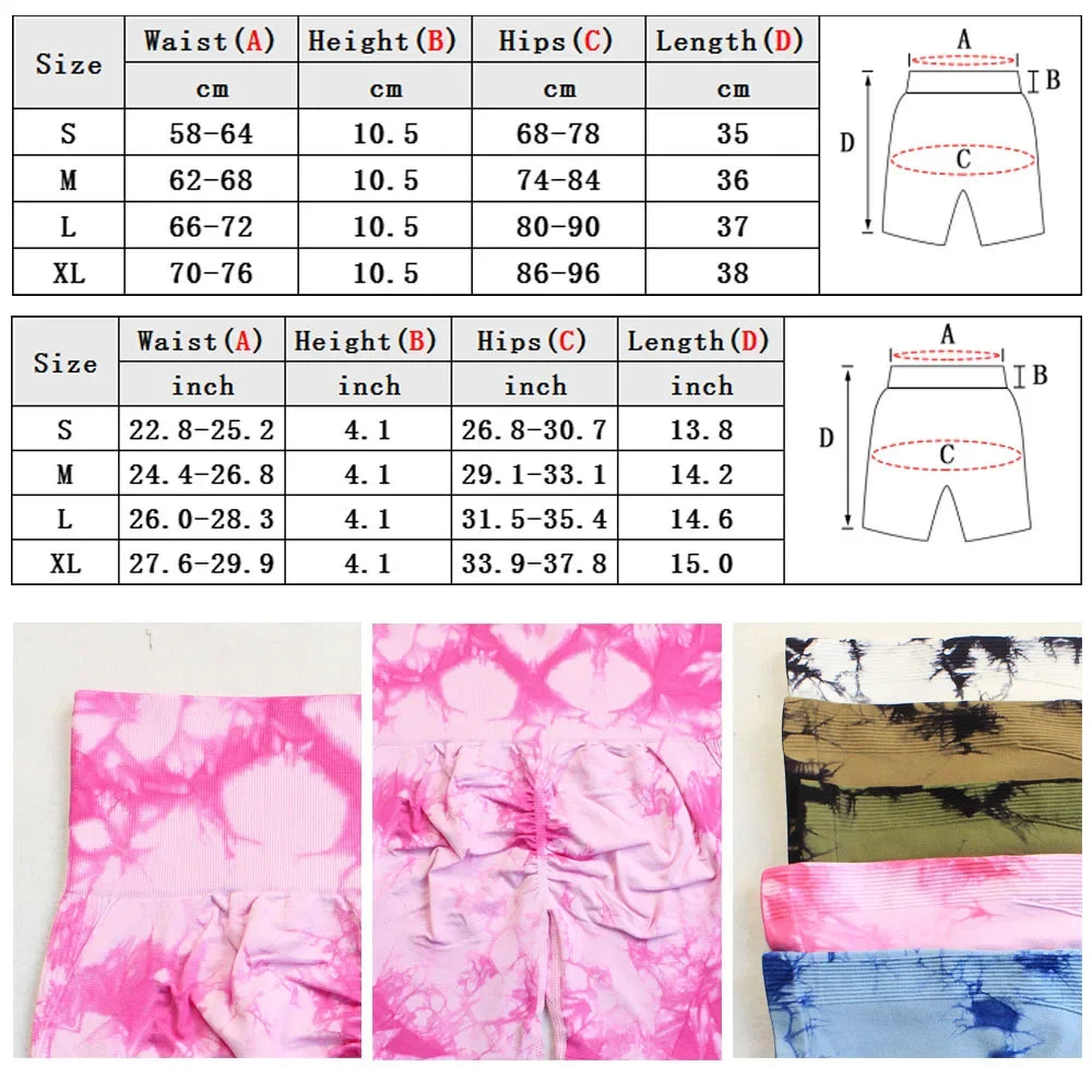 Women Nylon Yoga Shorts High Elastic Seamless Fit Comfort