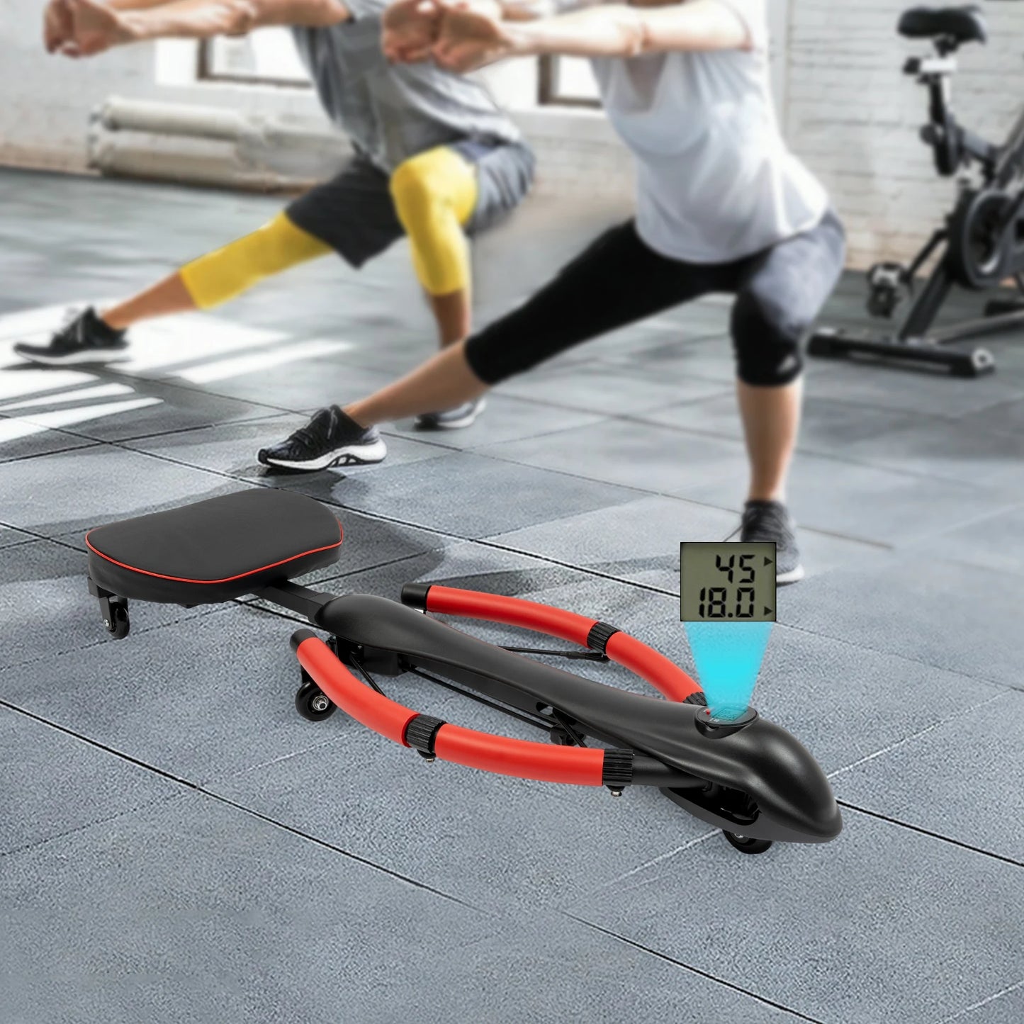 Foldable Dragonfly Ab Trainer Core Workout Machine 330lbs Capacity