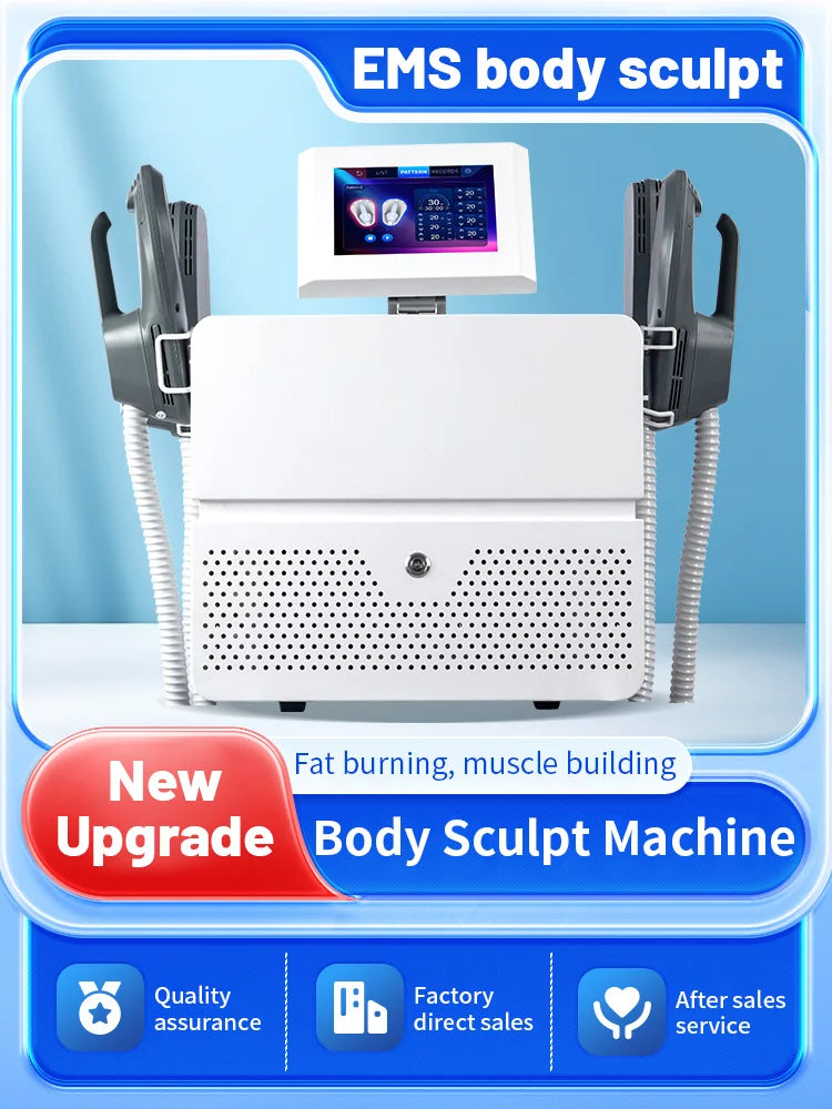 6500W 200hz EMS Radio Frequency Body Sculpting Machine Shaping RF  Stimulator Device for Fitness And Wellness