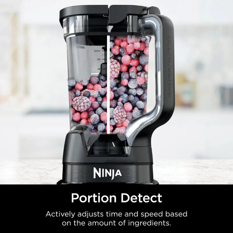 Ninja Detect Kitchen System Power Blender and Processor with Blend Sense Technology Silver TB400