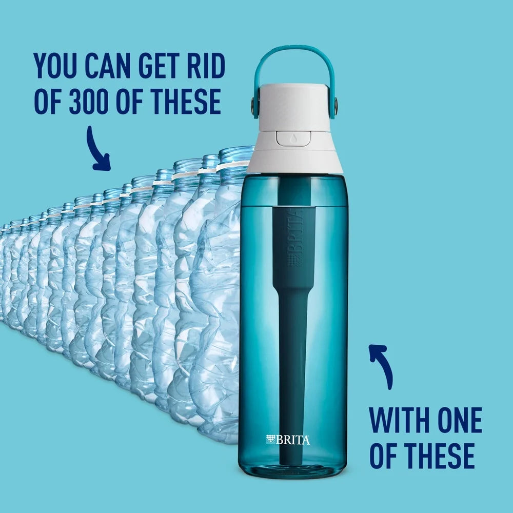 XMSJ Water Bottle With Leak Proof Activated Carbon Filter