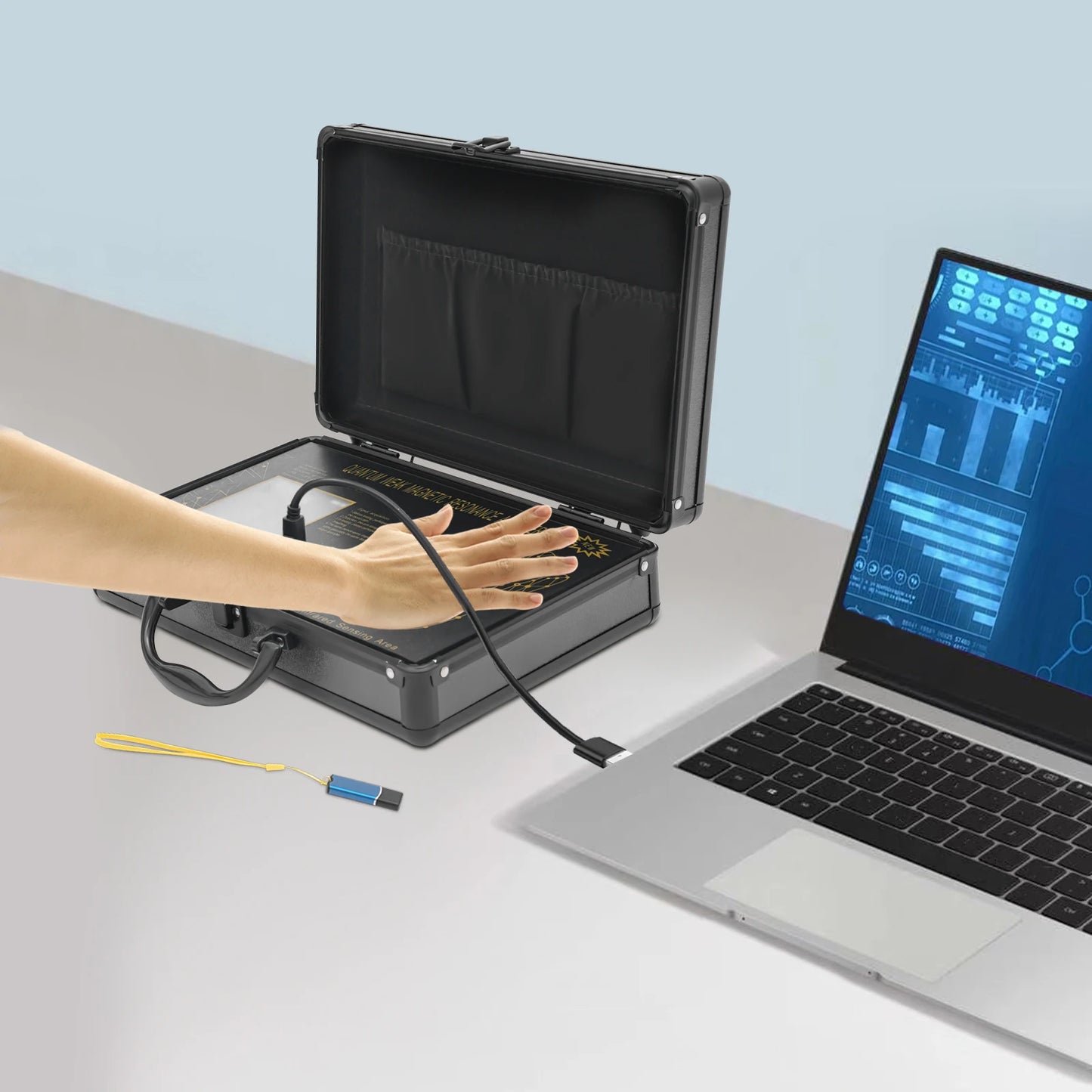 Quantum Analyzer Magnetic Body Scanner Health Detector